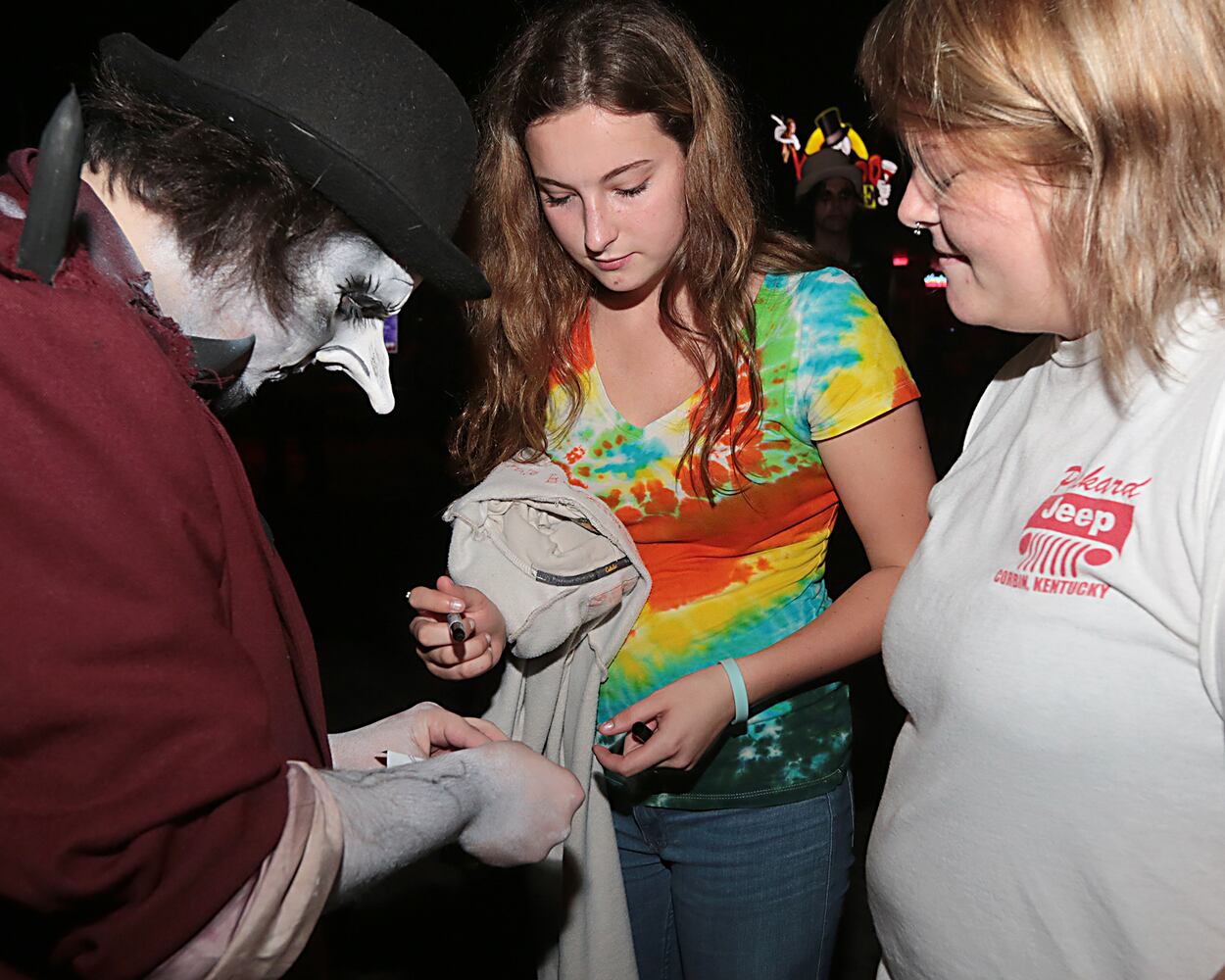 PHOTOS: The people (and creatures) we spotted at Land of Illusions first haunted weekend of the season