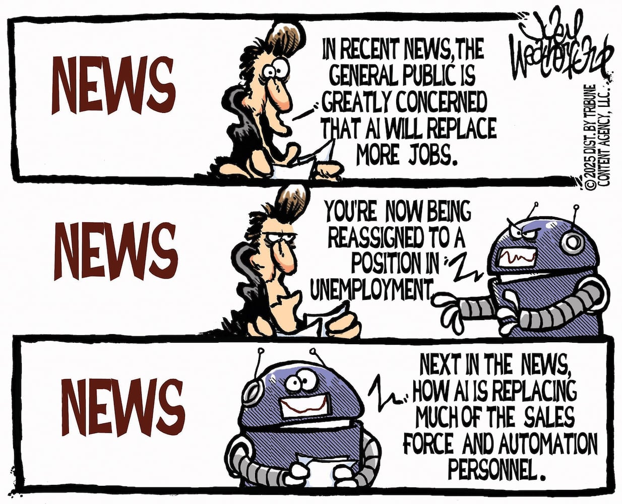 CARTOONS: Joey Weatherford, Sept. 13, 2025