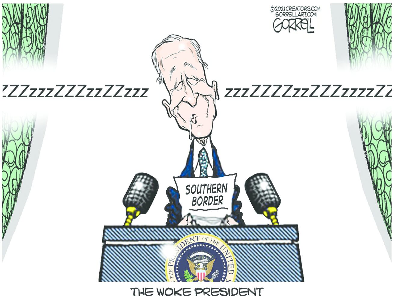Week in cartoons: Immigration, booster shots and more