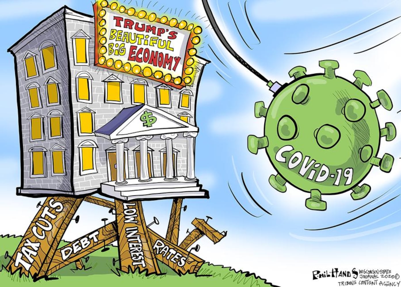 Week in cartoons: Surgical mask shortage, the economy and more