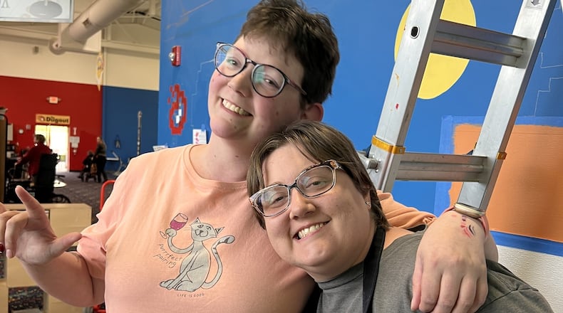 InsideOut Studios in Hamilton, Ohio, provides spaces for artists with developmental disabilities to flex their creative muscles. (Photos courtesy of InsideOut Studios)
