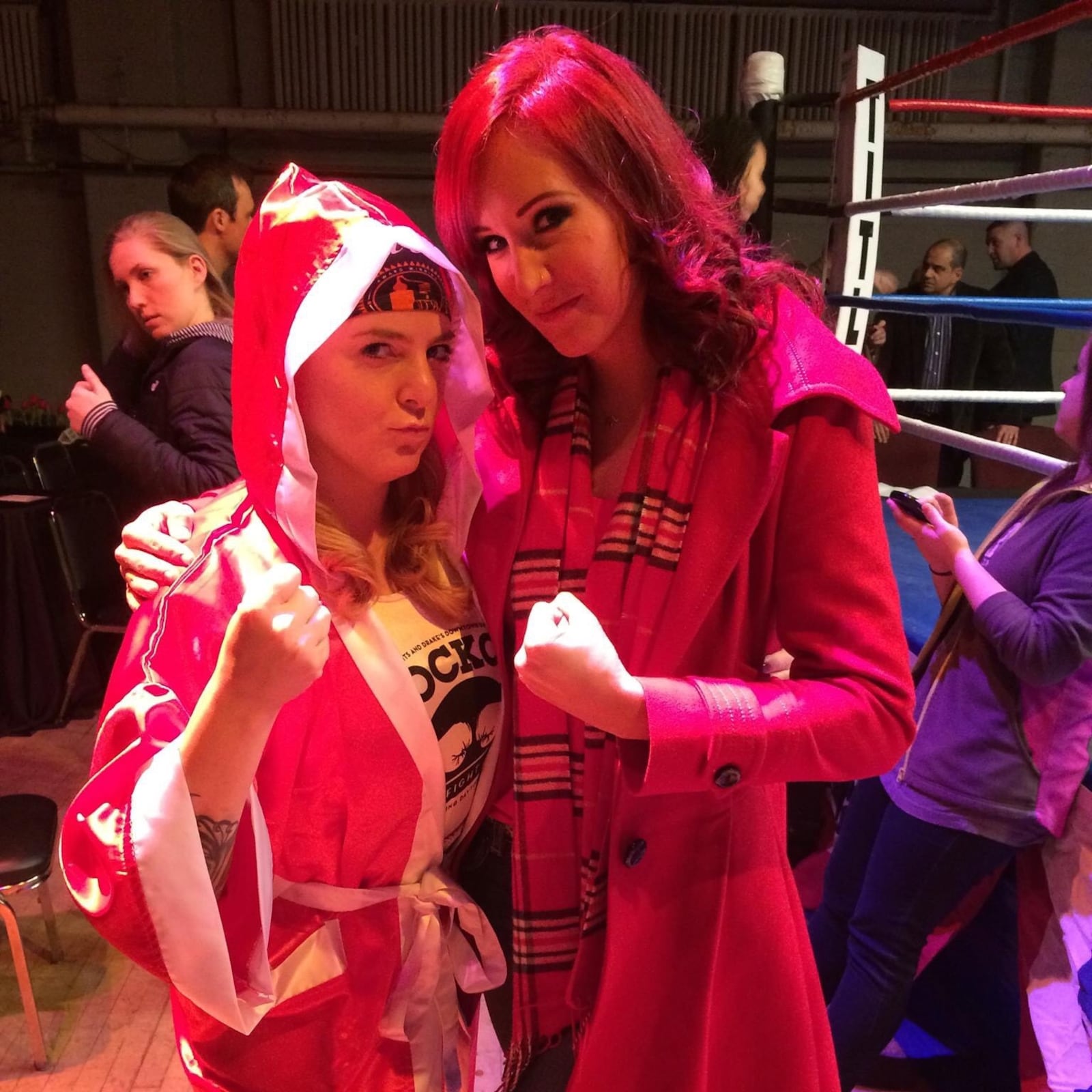 Daytonian of the Week Rachel Jansen.  She fought in Dayton Fight Night.