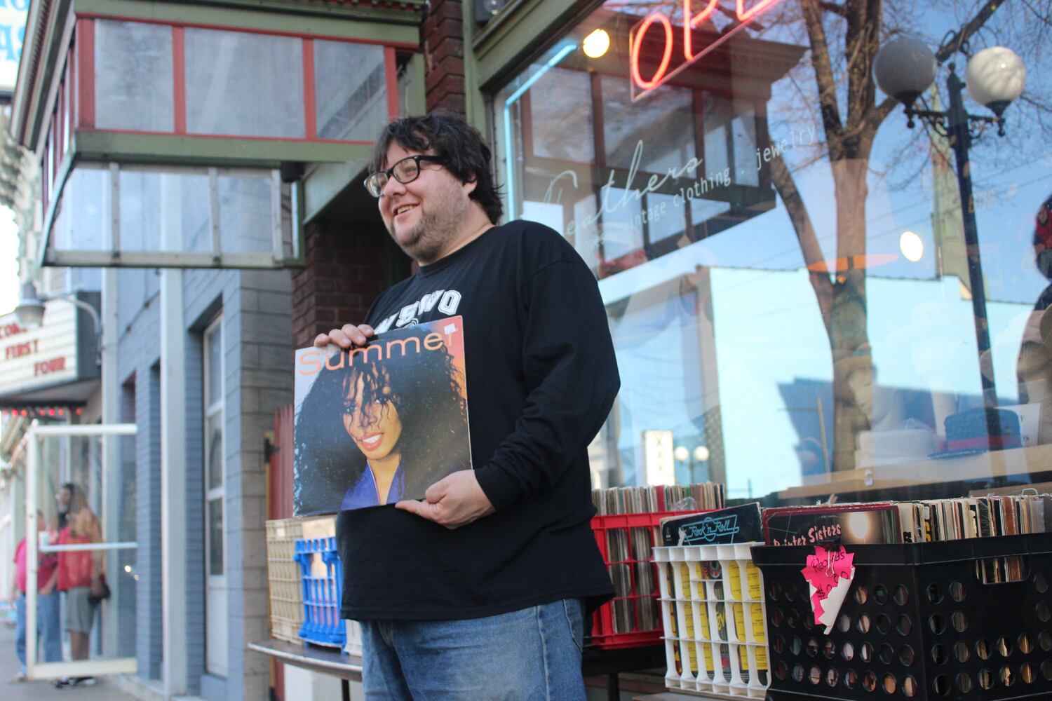 Photo: Record Store Day hits Omeg Music, Recreate and Feathers in the Oregon District