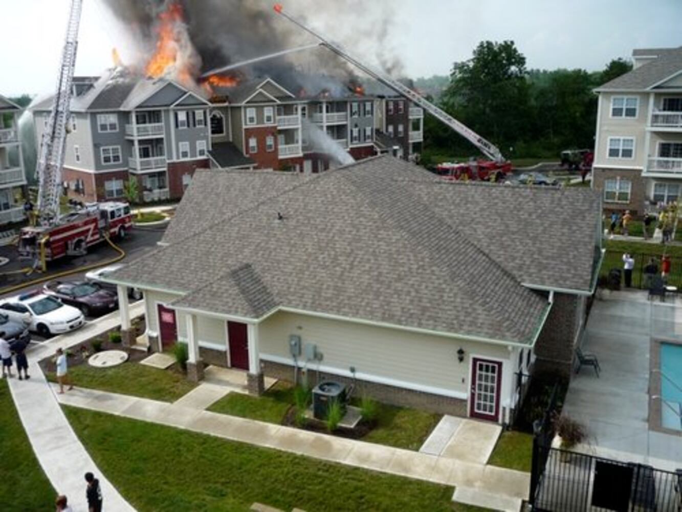 Beavercreek apartment fire