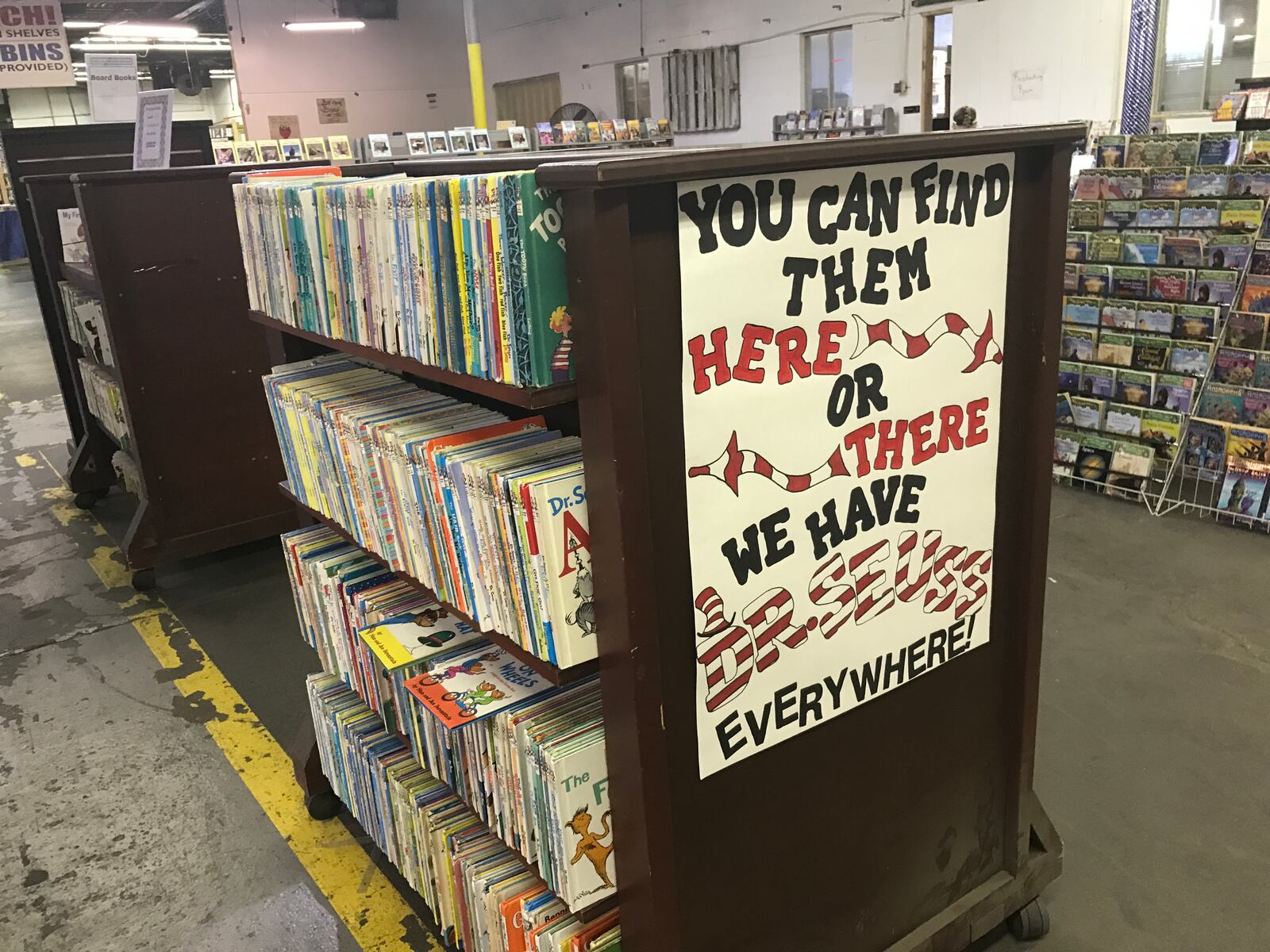 A look inside One Dollar Book Swap a 1723 Webster St.