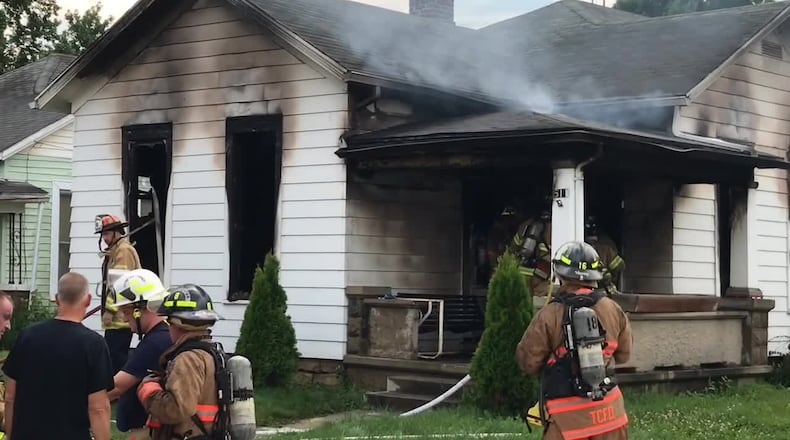 ON SCENE: Fire destroys Tipp City home