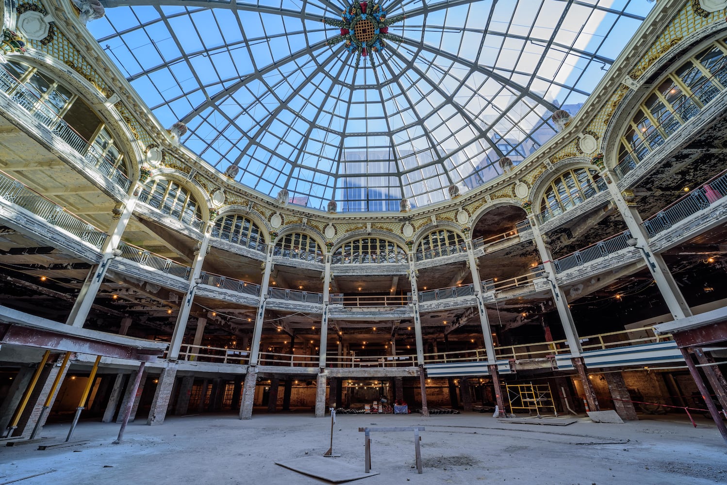 PHOTOS: Take a look at the latest construction progress on the Dayton Arcade