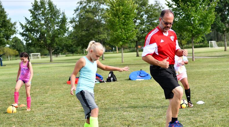 Tipp City’s Kyle Park is a popular place for sports activities including soccer, baseball and softball. CONTRIBUTED