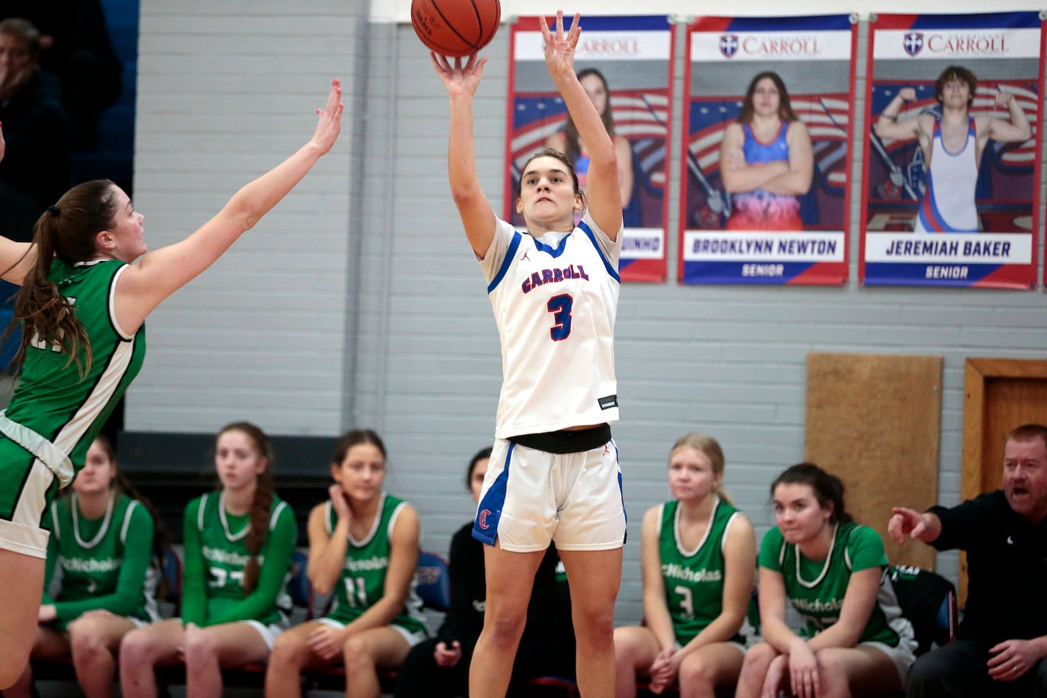 Carroll McNicholas basketball