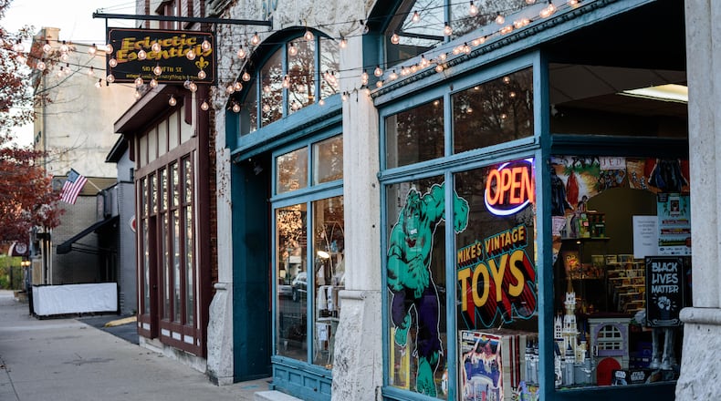 It’s time to jump start your holiday shopping by supporting local downtown Dayton retailers on Black Friday and Small Business Saturday. TOM GILLIAM/CONTRIBUTING PHOTOGRAPHER