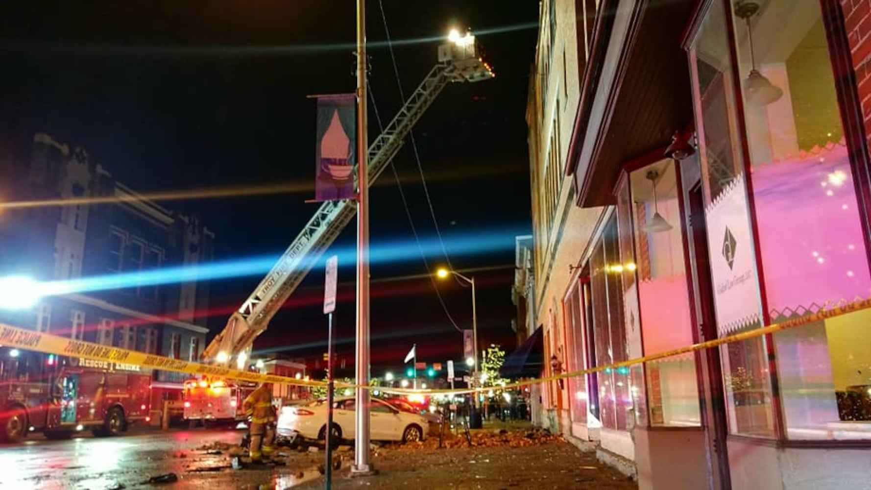PHOTOS: High winds cause heavy damage in Troy