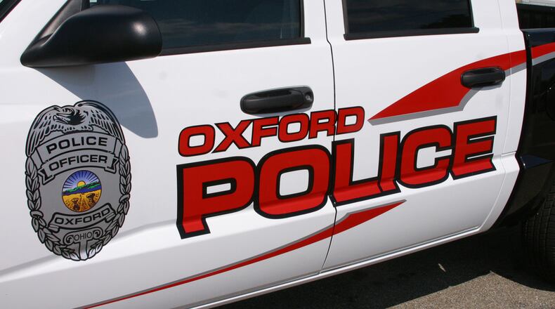 A man is facing charges after an Oxford fire captain called police to report a possible hit and run.