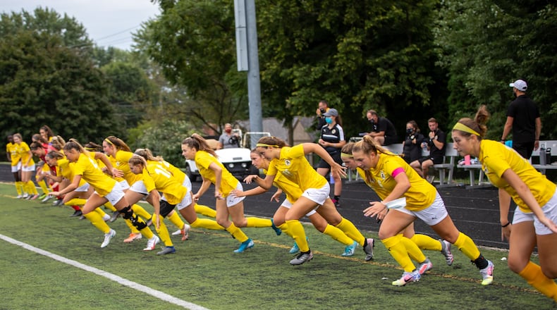 The Alter Knights girls soccer program has been ranked No. 1 for 30 straight weeks in the area coaches poll. CONTRIBUTED