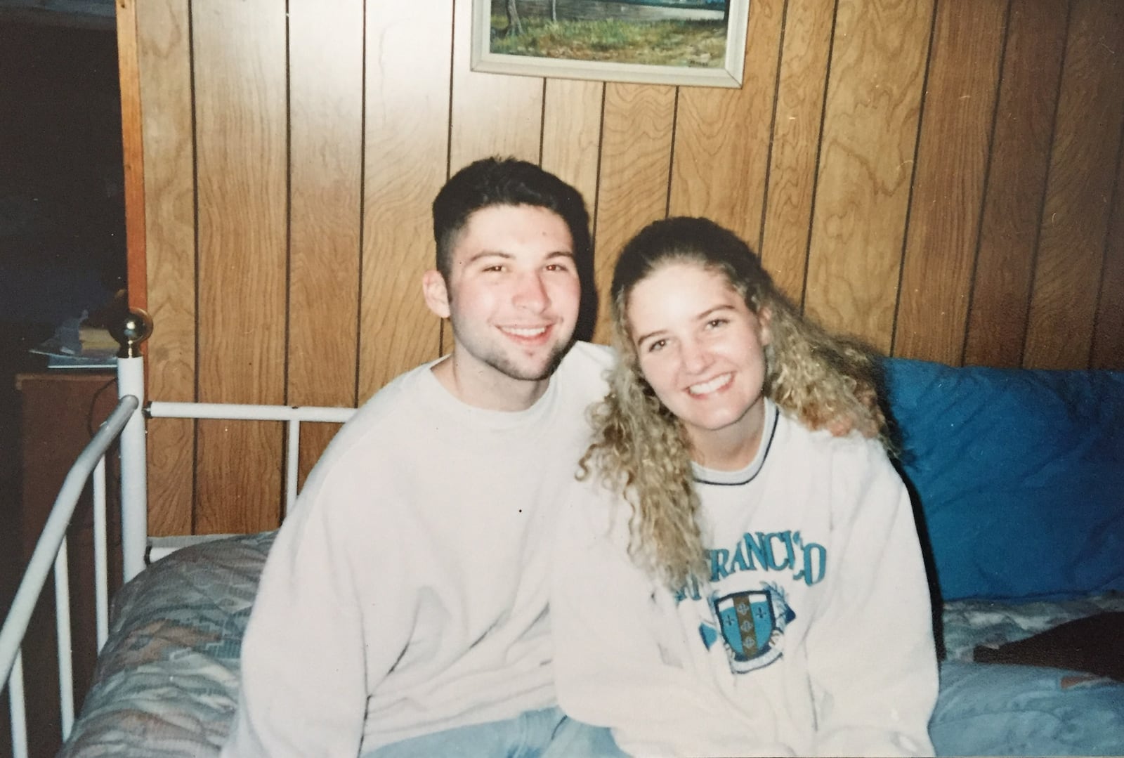 Tim Beatty and his wife-to-be Heather Brown as college students at Anderson University in 1995. CONTRIBUTED