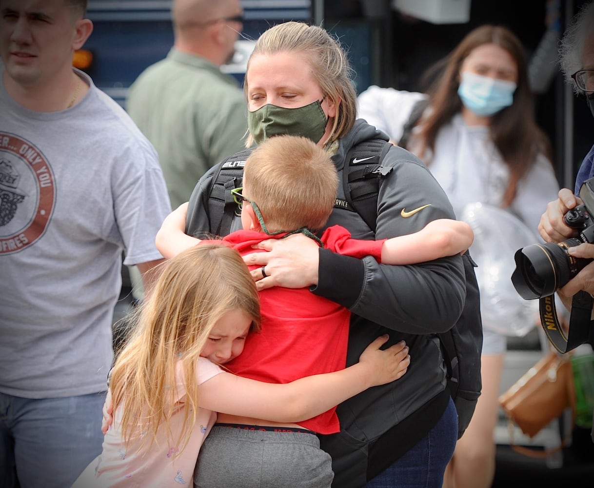 PHOTOS: WPAFB medical staff return home
