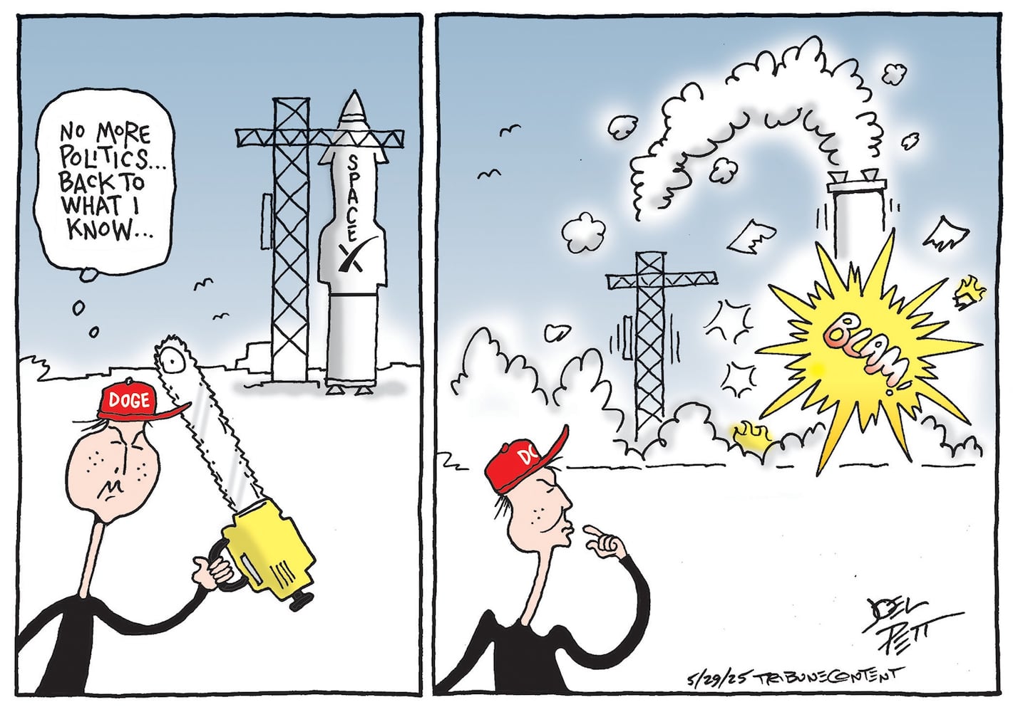 CARTOONS: Joel Pett, May 31, 2025