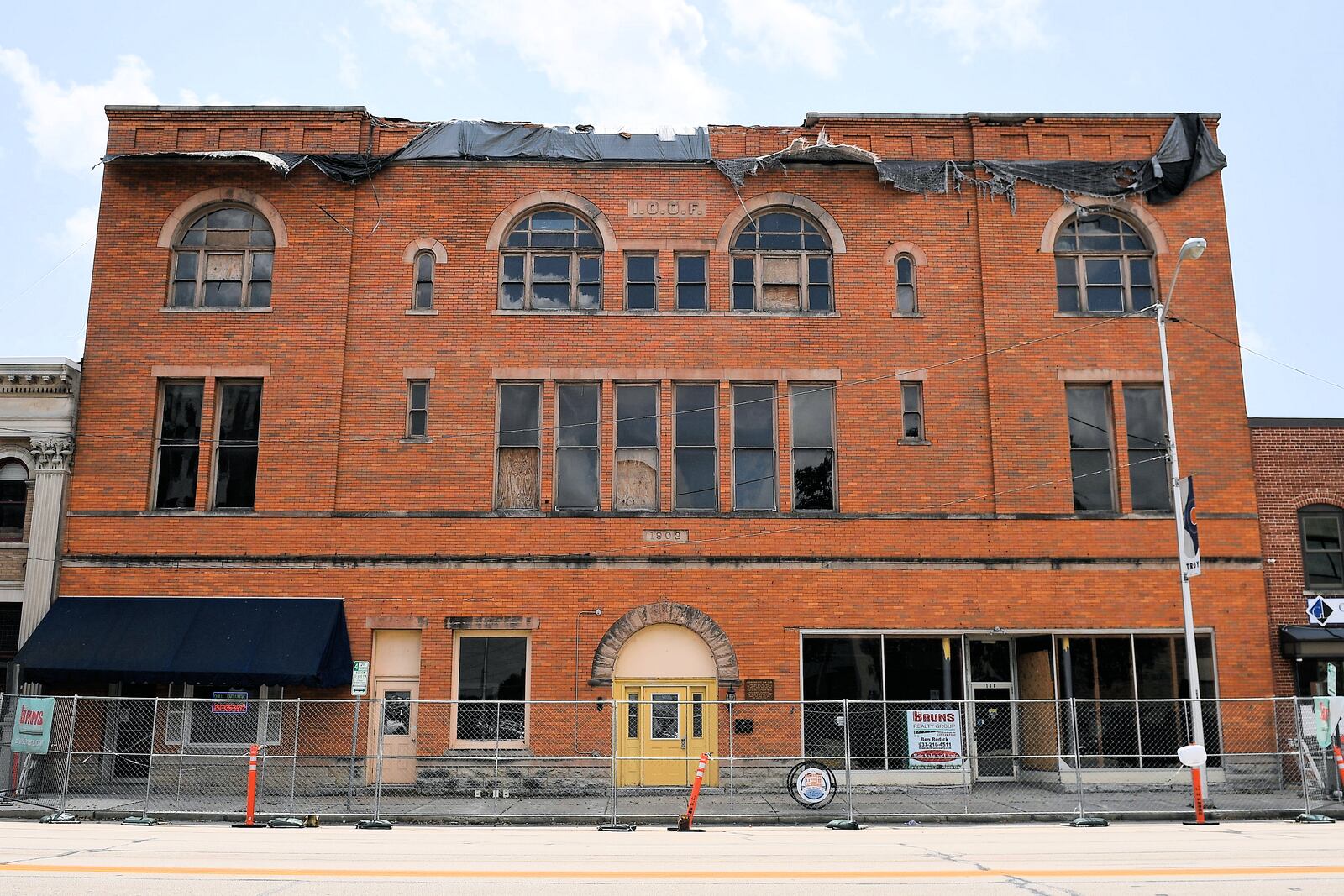 The Troy Tavern building at 112-118 W. Main St. in Troy.