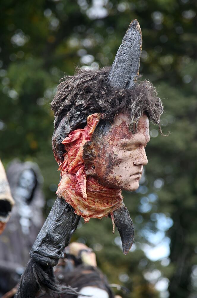 PHOTOS: Elaborate Halloween decorations transform Fairborn into the creepiest of communities