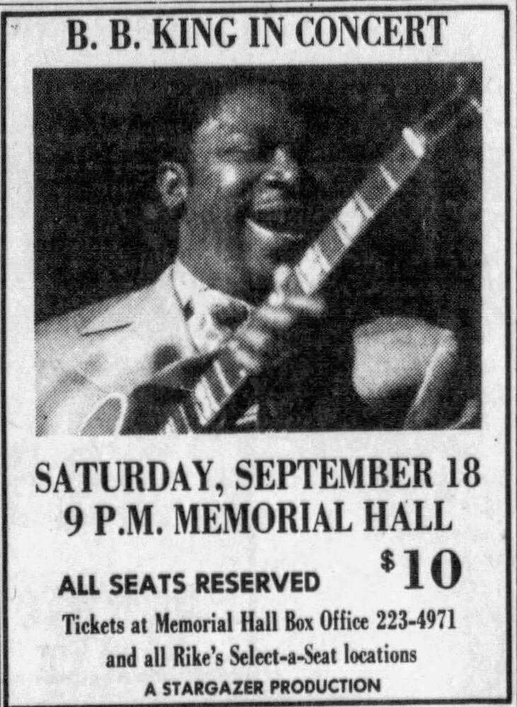 Memorial Hall concerts and shows