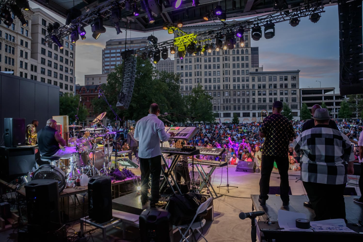 PHOTOS: Dayton Funk All-Stars at Levitt Pavilion!