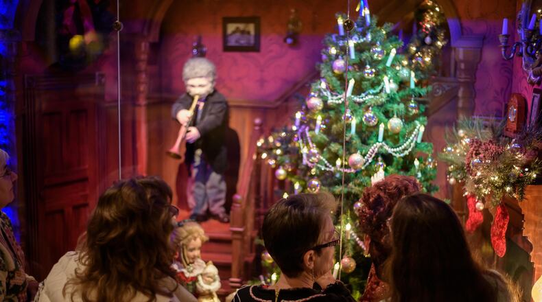 The Victoria Theatre Association unveiled the final installment of the redesigned Rike’s Wonderland Windows on Nov. 26. CONTRIBUTED/TOM GILLIAM