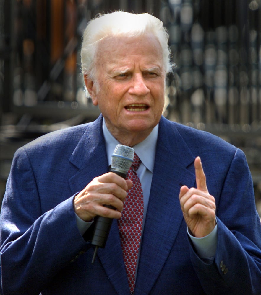 Billy Graham no stranger to Dayton area