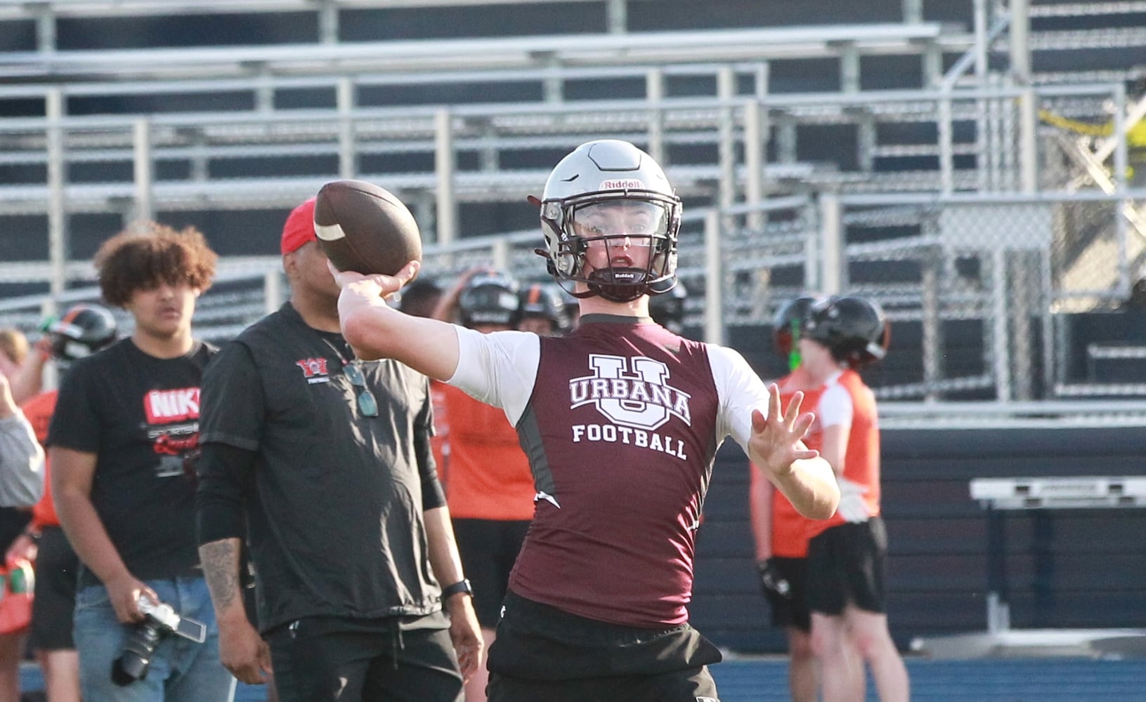 High school football 7 on 7 Fairborn: Grady Lantz