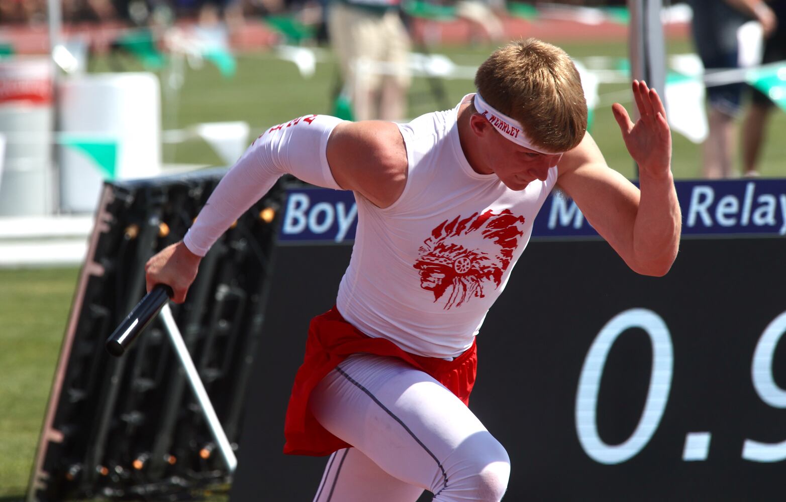 State track meet, Day 1