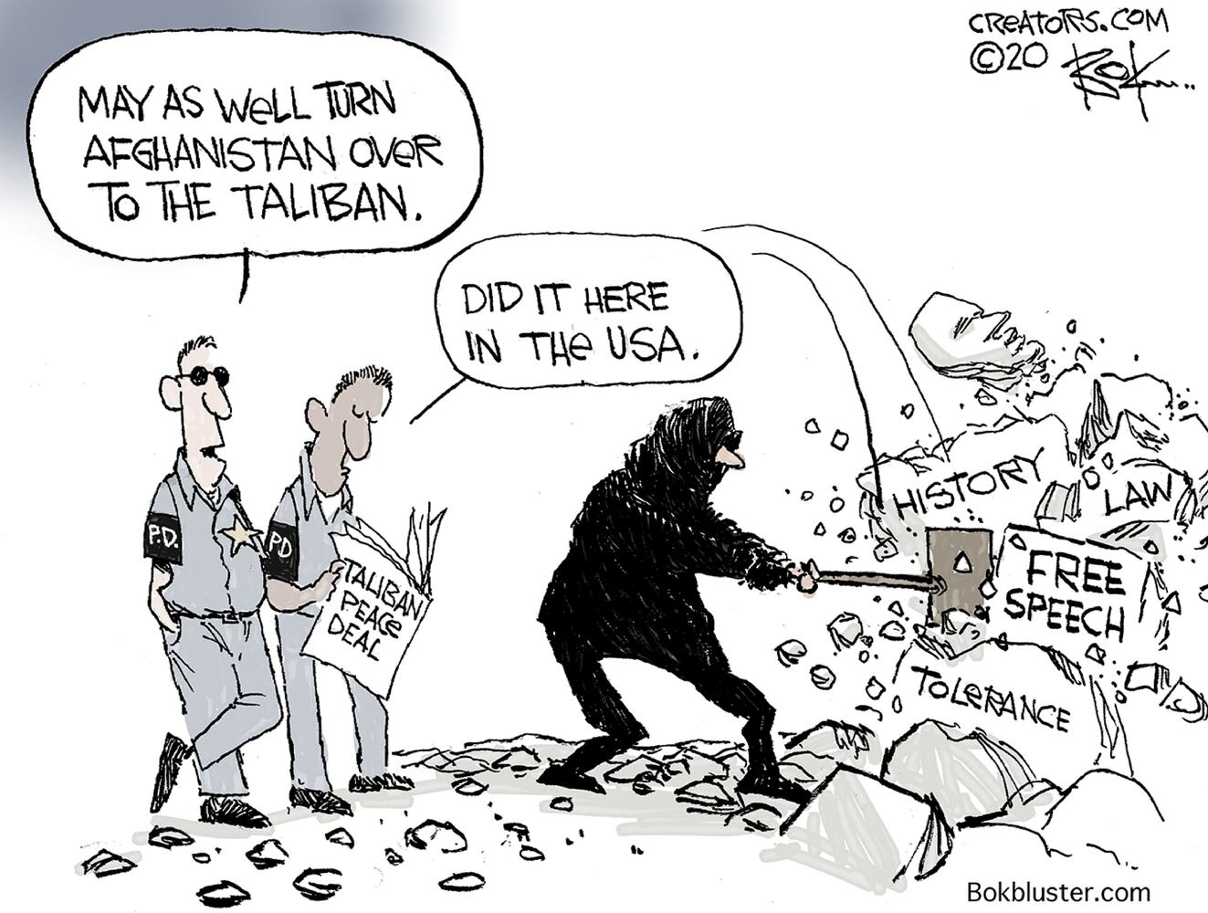 Week in cartoons: Black Lives Matter, Bill Barr and more