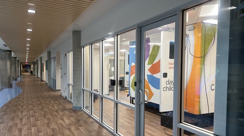 Dayton Children’s recently opened a simulation center on its main campus, which includes the only ambulance simulator of its kind in an Ohio hospital and the only one in a pediatric hospital in the U.S. CONTRIBUTED