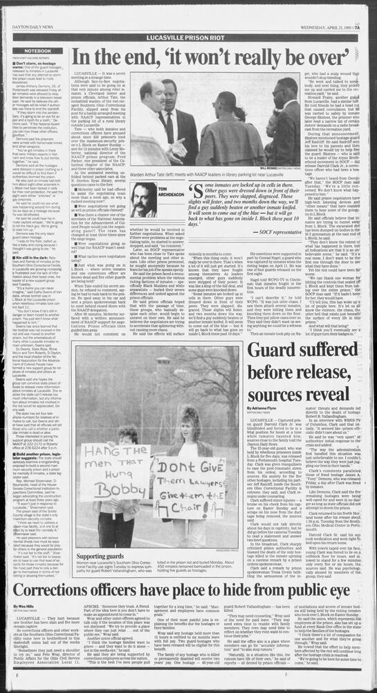 Lucasville riot pages