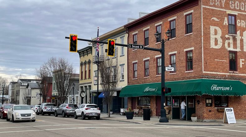 Harrison's restaurant in downtown Tipp City. AIMEE HANCOCK / STAFF