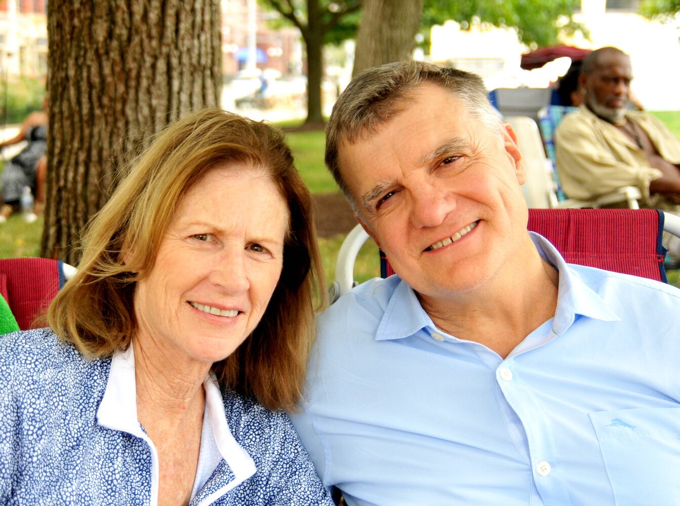Did we spot you at the Dayton "Blues" Festival?