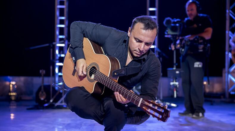 Miami Valley Community Concert Association presents Canadian guitarist Pavlo in Centerville High Schoolâs Performing Arts Center on Tuesday, Oct. 17. CONTRIBUTED