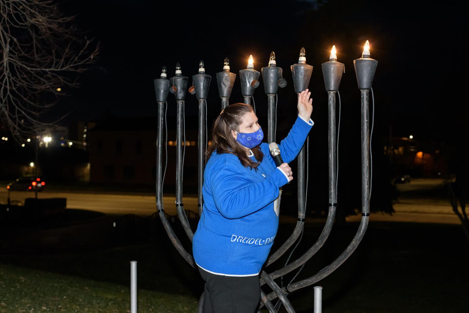 PHOTOS: Temple Israel's Hanukkah Drive-Thru Experience