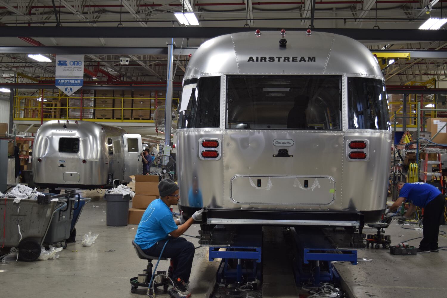 PHOTOS: Take a look at how an Airstream is built