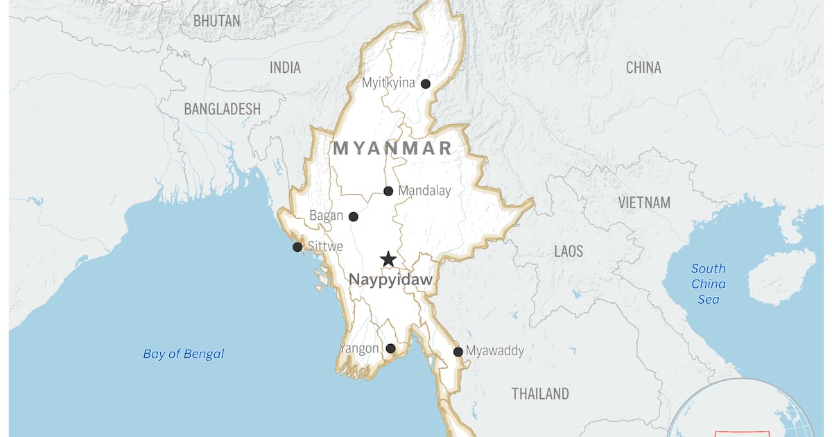 Myanmar's military acknowledges attacking festival, accuses resistance forces of using...