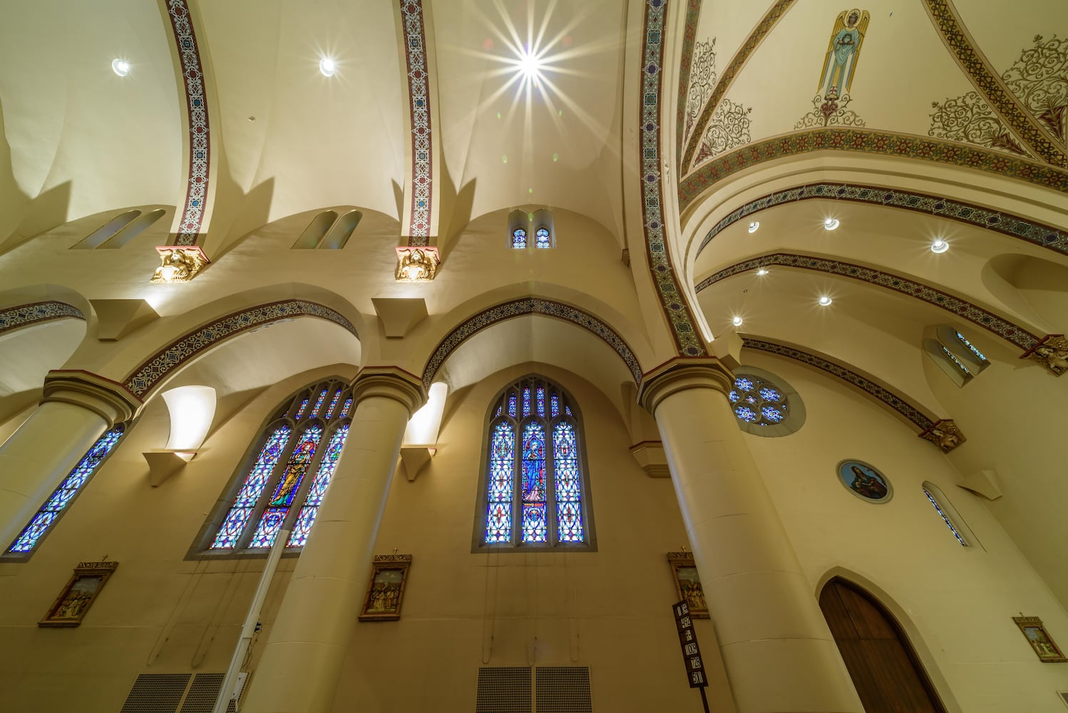 PHOTOS: A look inside Holy Angels Catholic Church decorated for Christmas
