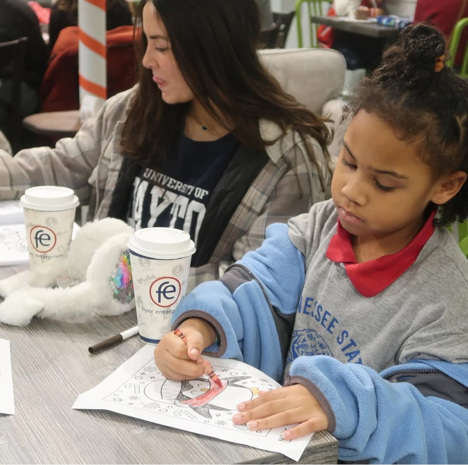 At the University of Dayton's "Christmas on Campus," 1000 children are matched with 1000 UD students.
CONTRIBUTED