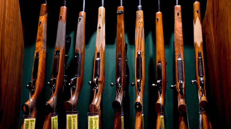 Cabela’s and the National Rifle Association are hosting an in-store event this weekend that features classes and giveaways. NICK GRAHAM/STAFF