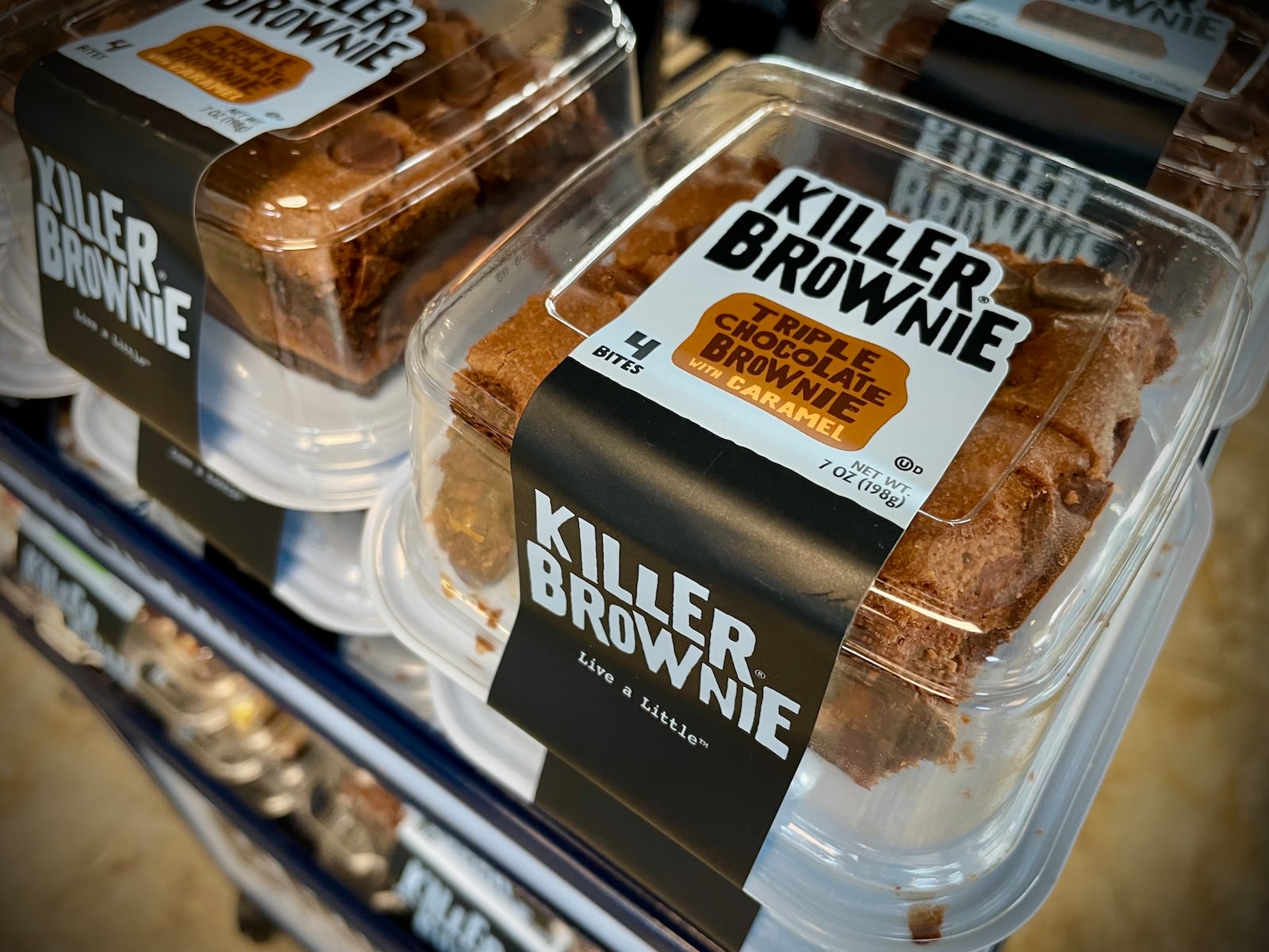Killer Brownie, a well-known Dayton brand, has relaunched with a new look. NATALIE JONES/STAFF