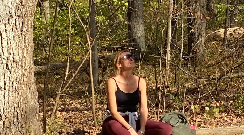 Mindfulness practice and hiking combine to help Silent Hike Club participants connect with themselves and nature. CONTRIBUTED