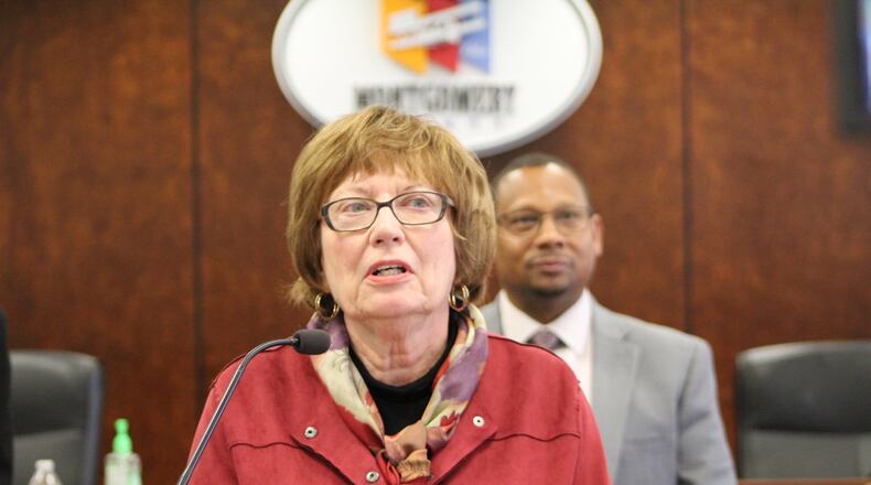 Montgomery County commissioners declared a fiscal emergency and decided on $17 million in budget cuts. “We’ve been through this before in 2007 and 2008 when we had a great tsunami that hit us with the Great Recession,” Montgomery County Commission President Judy Dodge said. CORNELIUS FROLIK / STAFF