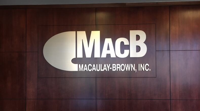MacAulay-Brown has long been known simply as “MacB.” THOMAS GNAU/STAFF FILE PHOTO