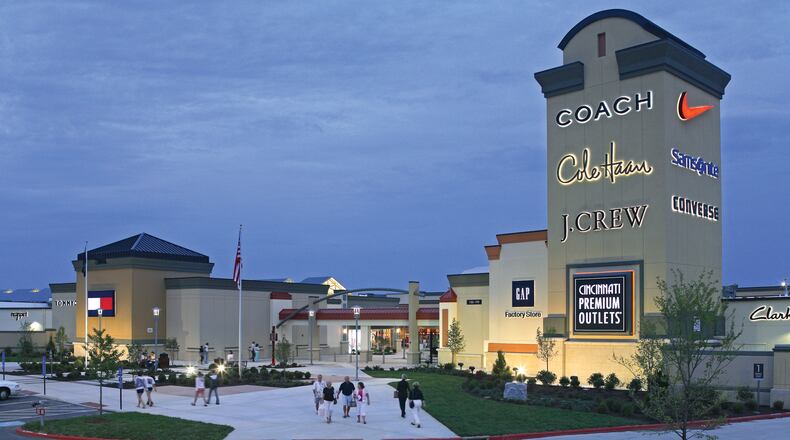 Cincinnati Premium Outlets in Monroe. CONTRIBUTED