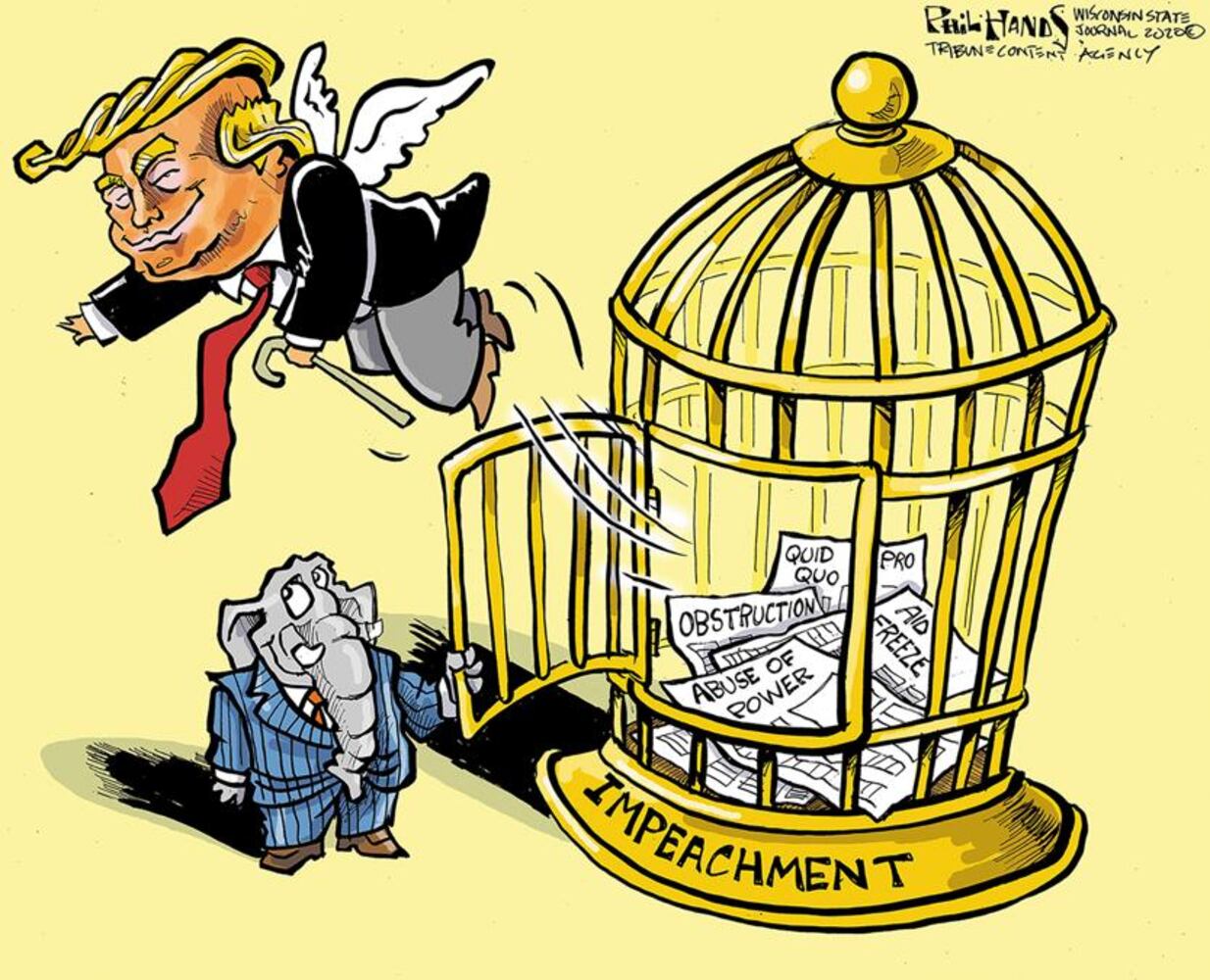 Week in cartoons: Iowa caucus, impeachment acquittal and more