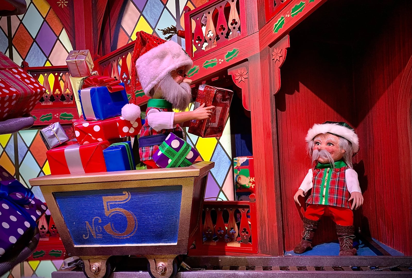 The Rike’s Holiday Windows are on display at the Benjamin & Marian Schuster Performing Arts Center. CONTRIBUTED 