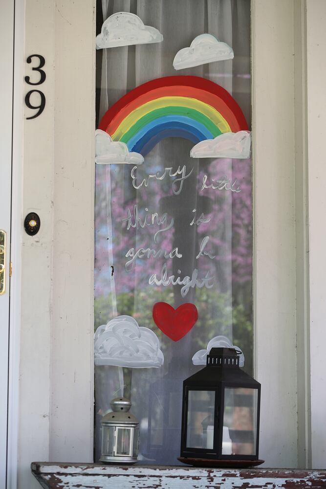PHOTOS: Positive messages keep spirits up across the Miami Valley