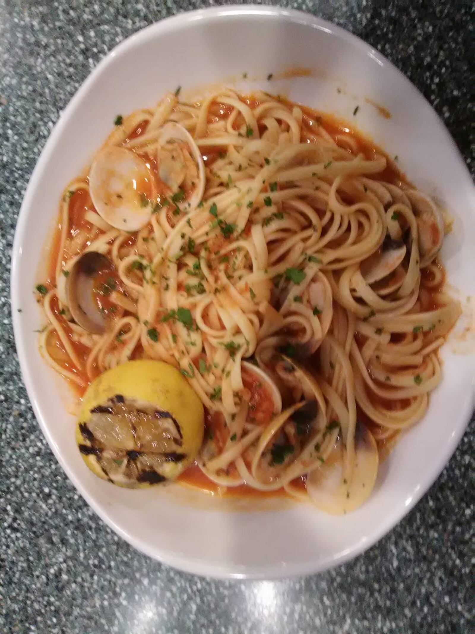 Caramella's Spaghetti Alle Vongole.