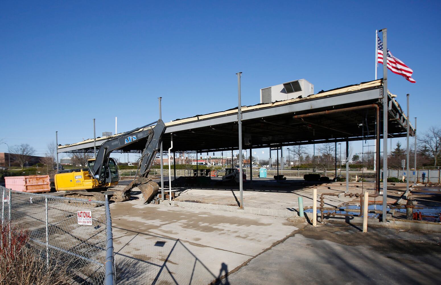 Construction for Giordano's Pizza, Jason's Deli is underway at the former Logan's Roadhouse